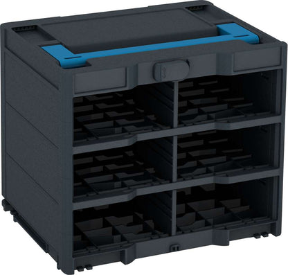 Systainer³ Rack/0 M 337, Anthracite with Sky Blue lid handle