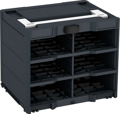 Systainer³ Rack/0 M 337, Anthracite with White lid handle and Black catches