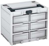 Systainer³ Rack/6 M 337, Light Grey with Anthracite lid handle and Anthracite catches