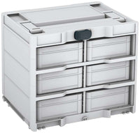 Systainer³ Rack/6 M 337, Light Grey with Anthracite catches