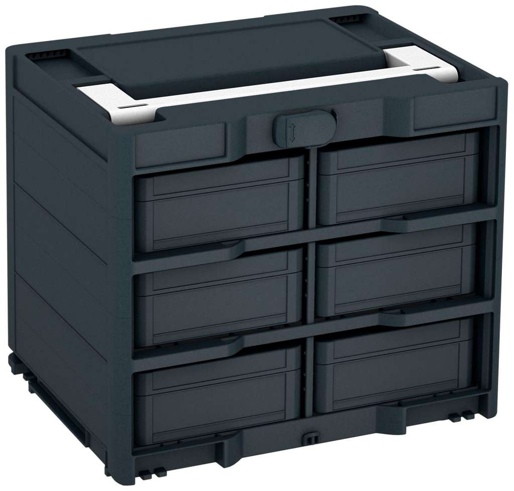 Systainer³ Rack/6 M 337, Anthracite with White lid handle