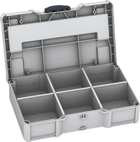 Systainer³ S 76 with Dividers, Light Grey with Anthracite catches