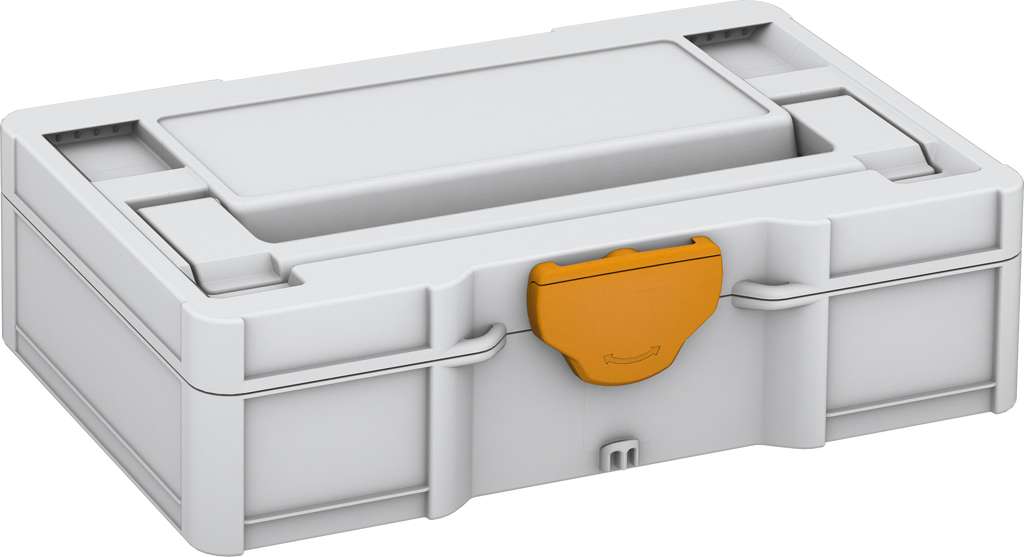 Systainer³ S 76, Light Grey with Daffodil Yellow catches