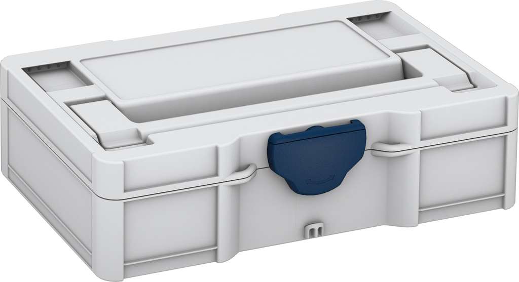 Systainer³ S 76, Light Grey with Sapphire Blue catches