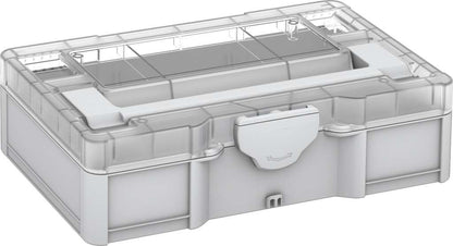 Systainer³ S 76 Transparent Lid, Light Grey with Transparent lid