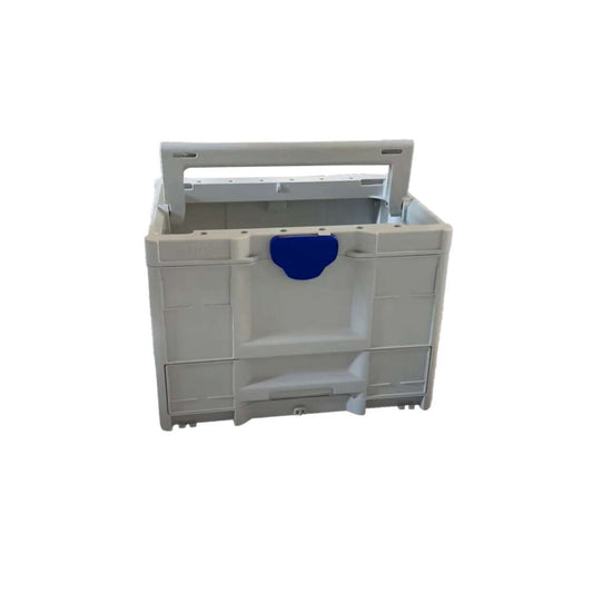 Systainer³ CombiBox M 287, Light Grey with Signal Blue catches
