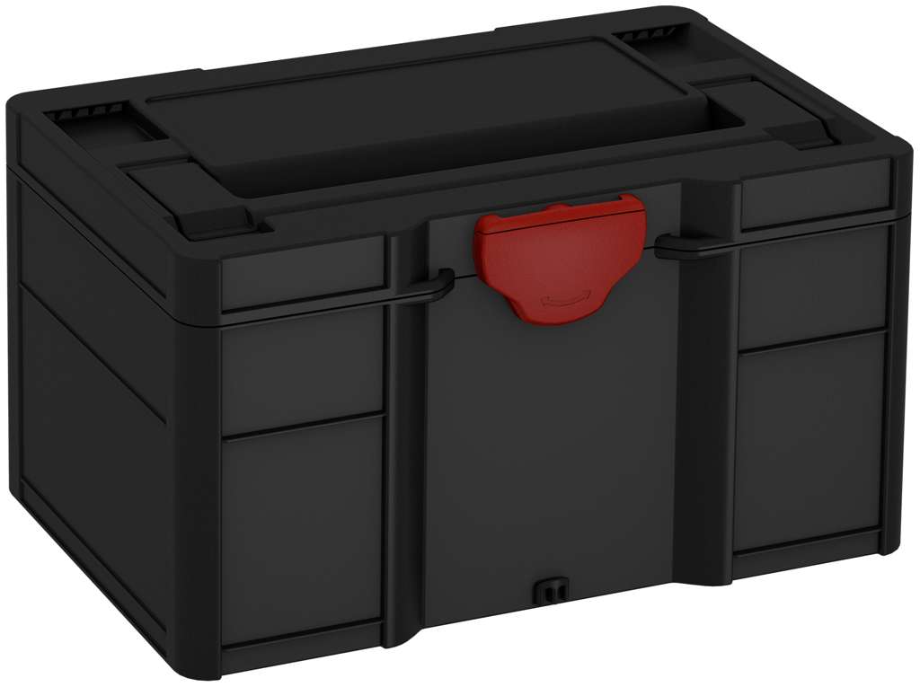 Systainer³ S 147, Black with Carmine Red catches
