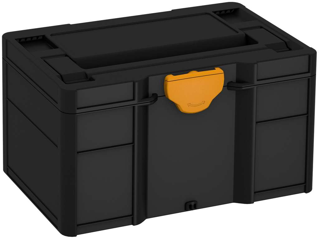 Systainer³ S 147, Black with Daffodil Yellow catches