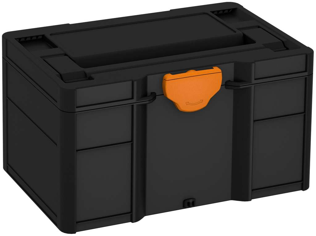 Systainer³ S 147, Black with Deep Orange catches
