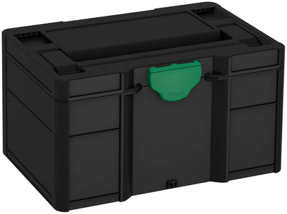 Systainer³ S 147, Black with Signal Green catches