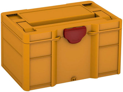 Systainer³ S 147, Daffodil Yellow with Carmine Red catches