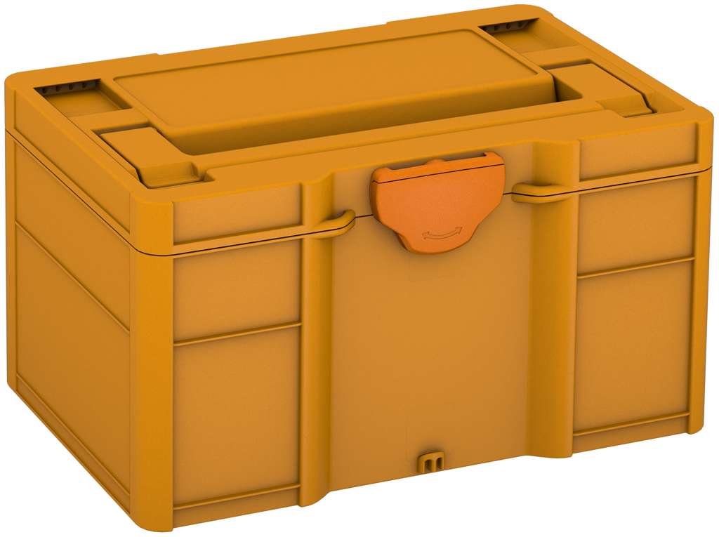 Systainer³ S 147, Daffodil Yellow with Deep Orange catches