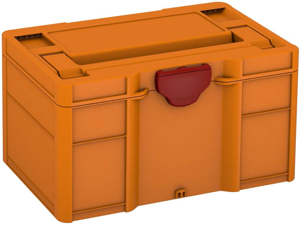 Systainer³ S 147, Deep Orange with Carmine Red catches