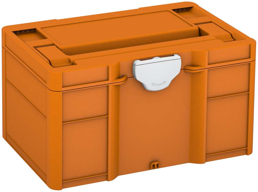 Systainer³ S 147, Deep Orange with Light Grey catches