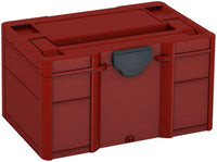 Systainer³ S 147, Carmine Red with Anthracite catches
