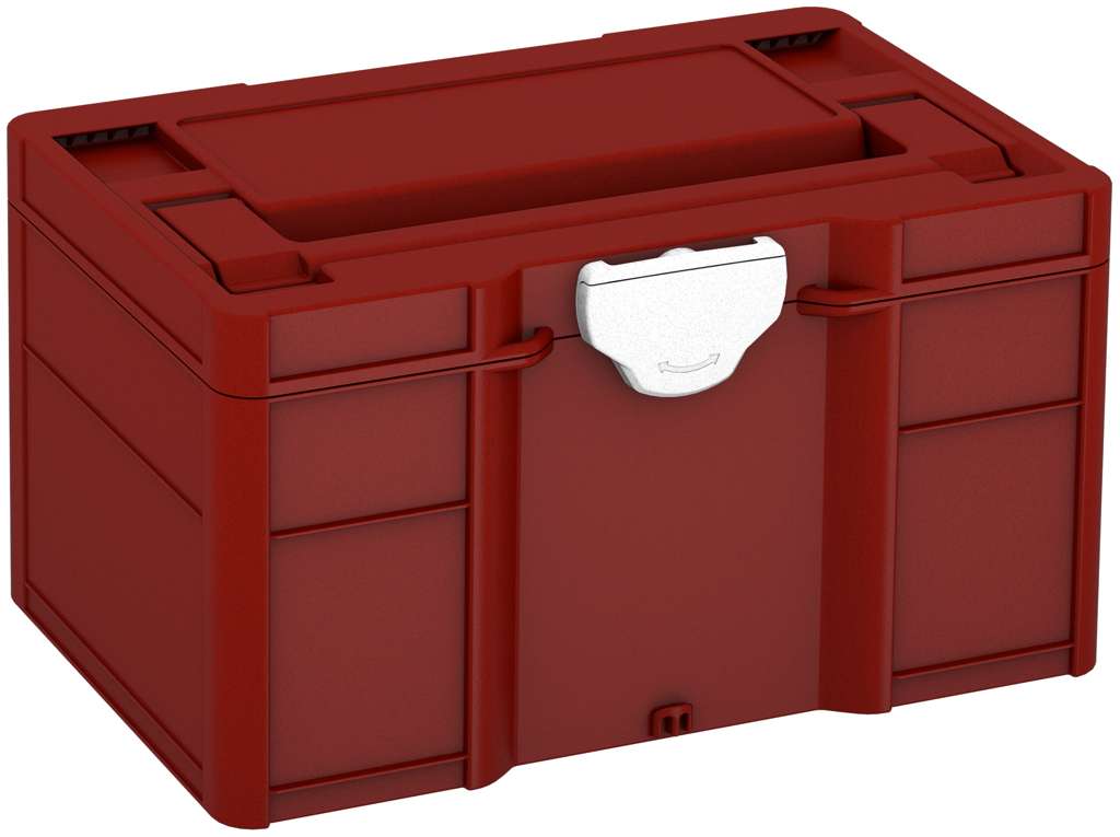 Systainer³ S 147, Carmine Red with White catches