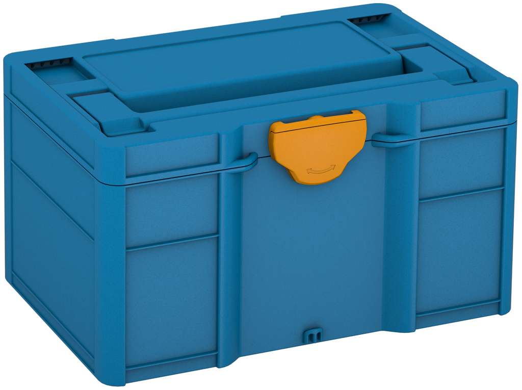 Systainer³ S 147, Sky Blue with Daffodil Yellow catches