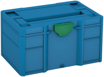 Systainer³ S 147, Sky Blue with Signal Green catches