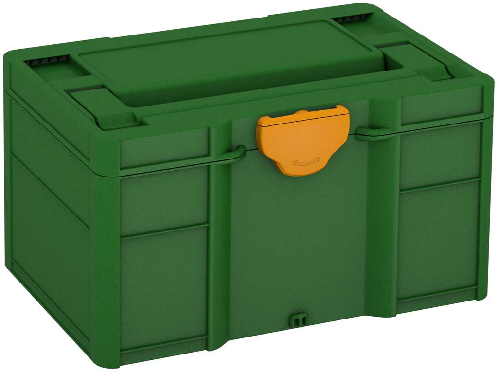 Systainer³ S 147, Emerald Green with Daffodil Yellow catches