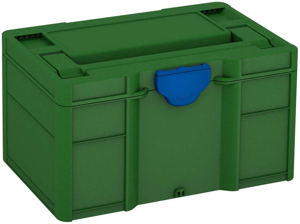 Systainer³ S 147, Emerald Green with Signal Blue catches
