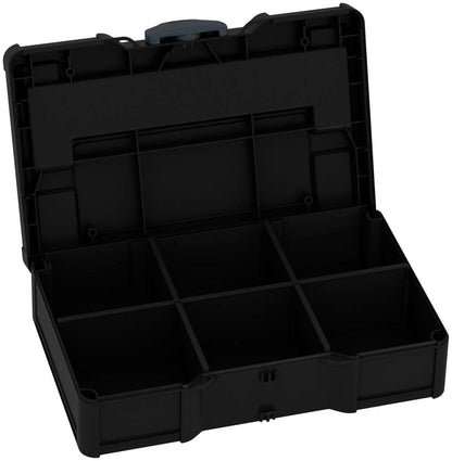 Systainer³ S 76 with Dividers, Black with Anthracite catches