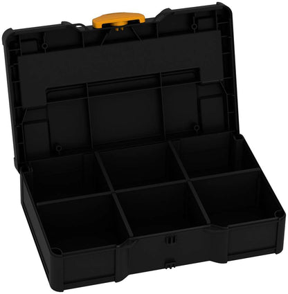 Systainer³ S 76 with Dividers, Black with Daffodil Yellow catches