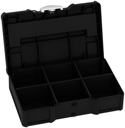 Systainer³ S 76 with Dividers, Black with Light Grey catches