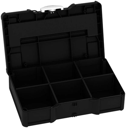 Systainer³ S 76 with Dividers, Black with White catches
