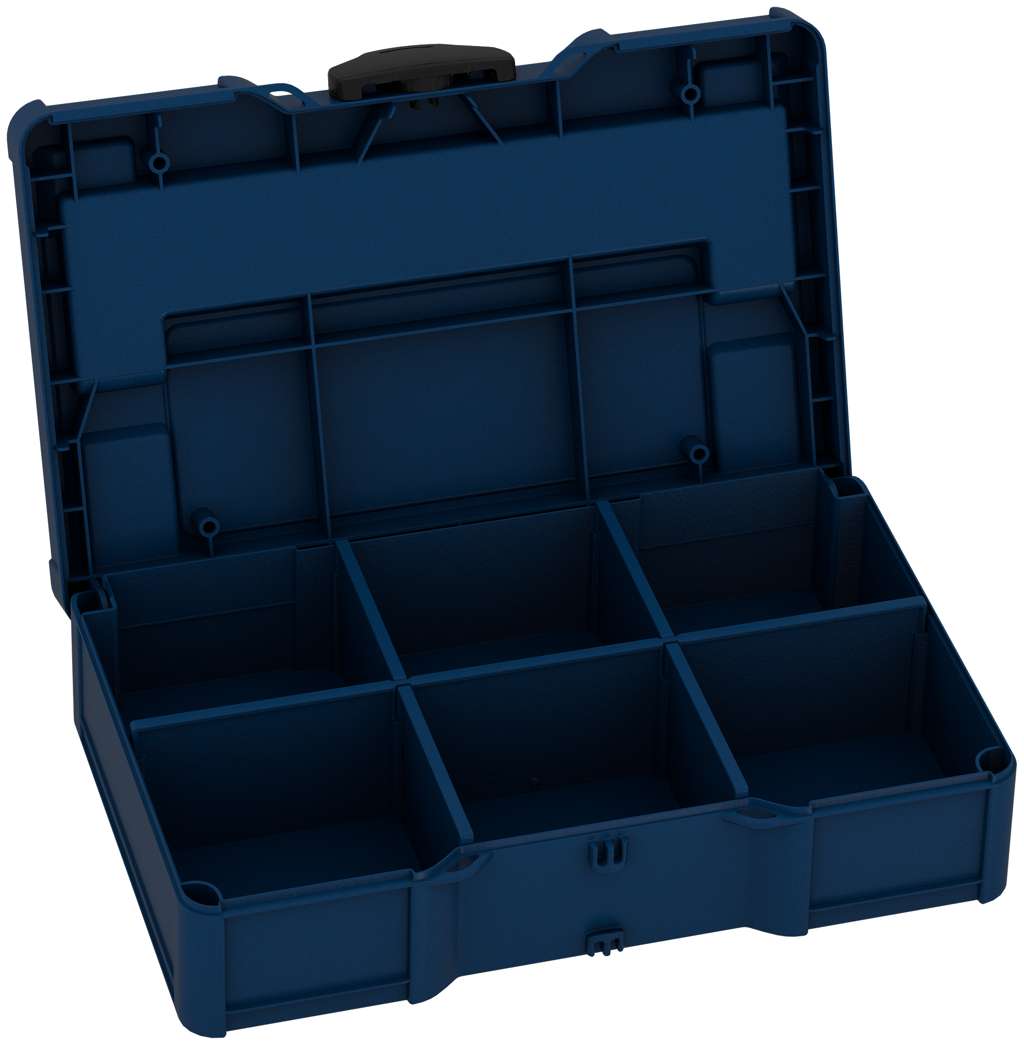Systainer³ S 76 with Dividers, Sapphire Blue with Black catches
