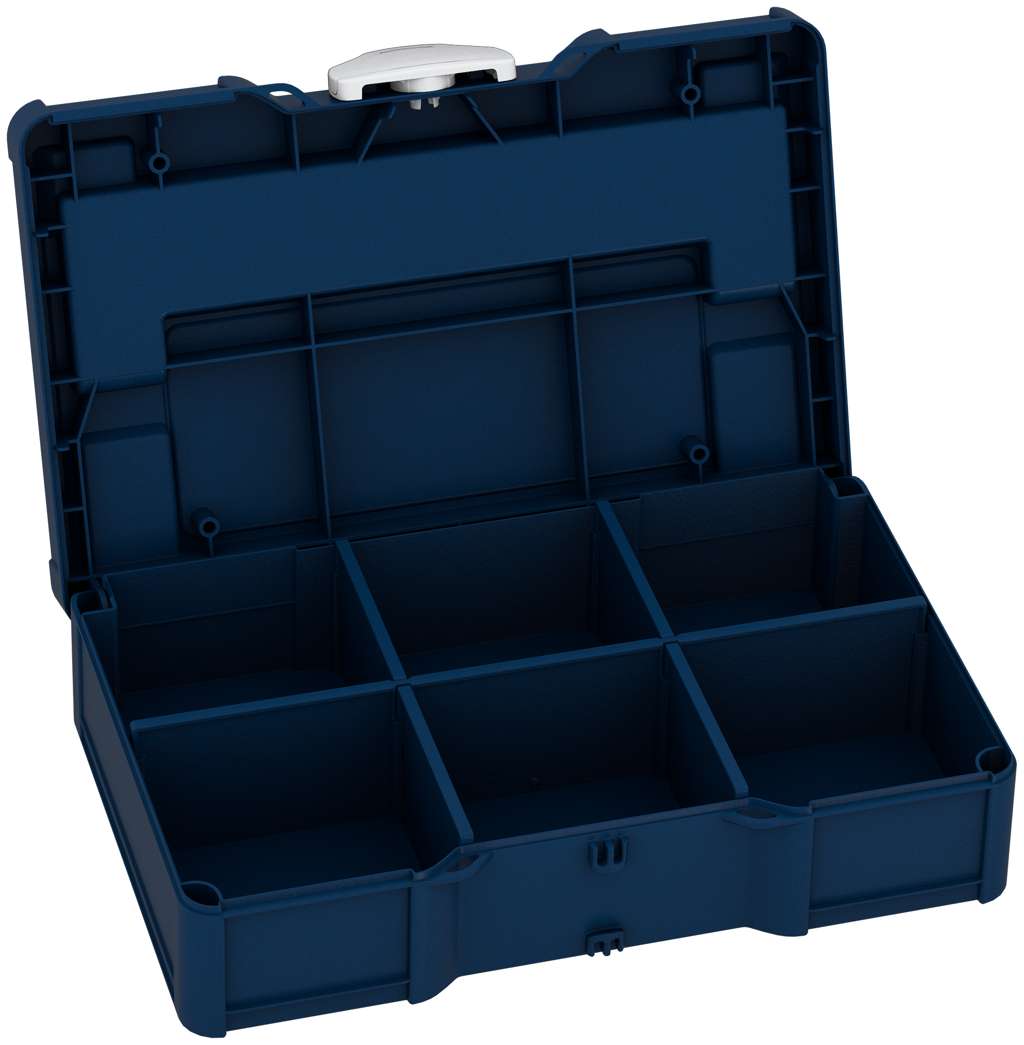 Systainer³ S 76 with Dividers, Sapphire Blue with Light Grey catches