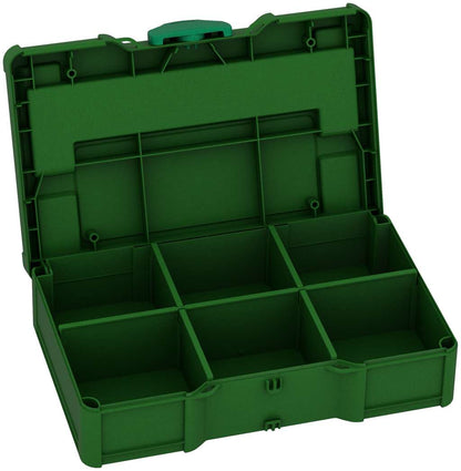 Systainer³ S 76 with Dividers, Emerald Green with Signal Green catches