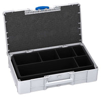 Universal-Systainer³ L 137, Light Grey with Signal Blue catches