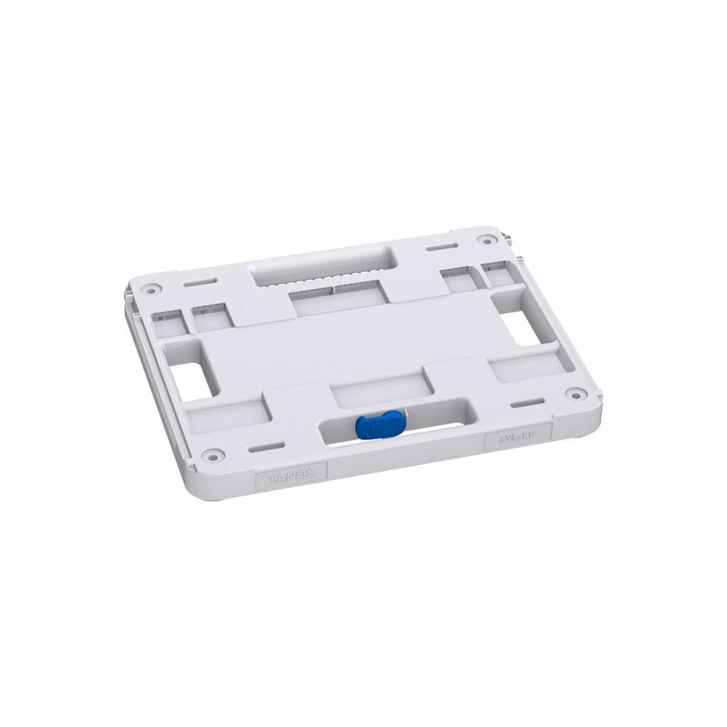 Systainer³ Base, Light Grey with Signal Blue catches