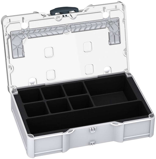Universal-Systainer³ S 76 Transparent Lid, Light Grey with Transparent lid and Anthracite catches