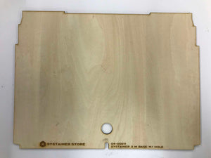 Systainer3 M Base Insert with Finger Hole - 2.7mm Plywood