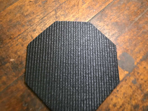 Work mat/coaster, octagon, double sided grip