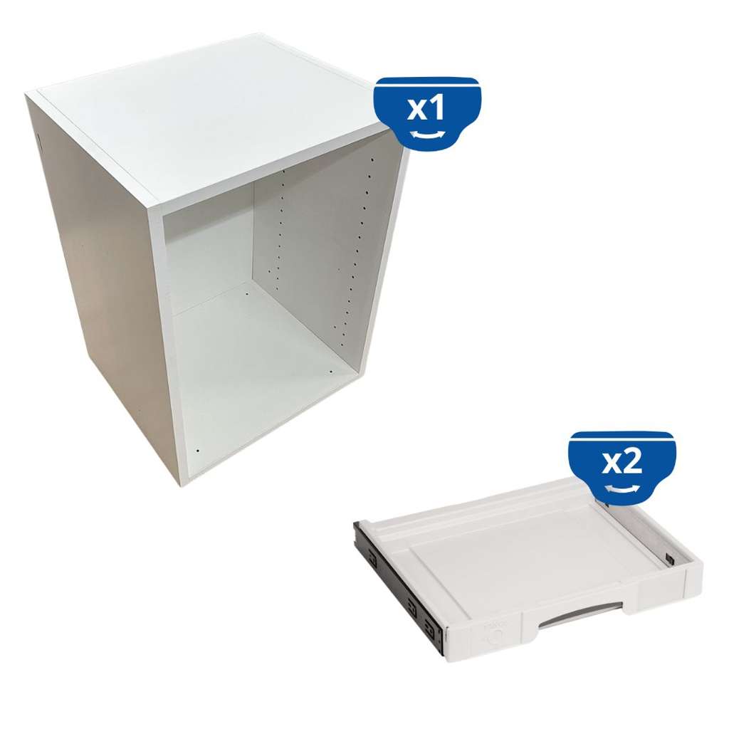 Ready-to-Assemble SYS-AZ Cabinet Bundle