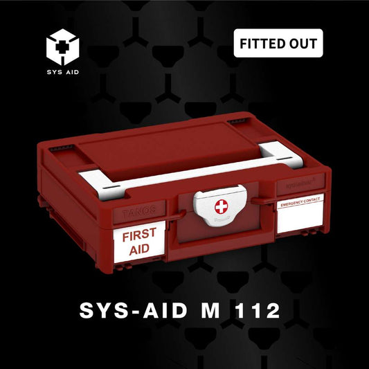 SYS-AID M 112 Fitted Out, A First Aid Systainer
