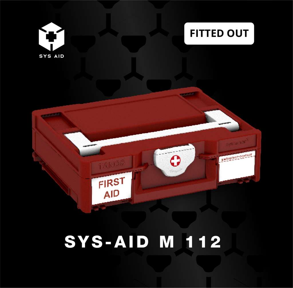 SYS-Aid M 112 Fitted Out, A First Aid Systainer