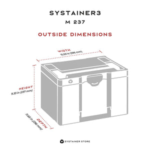 Systainer3 M 237, Light Grey