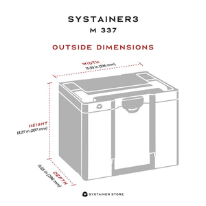 Systainer3 M 337, Light Grey