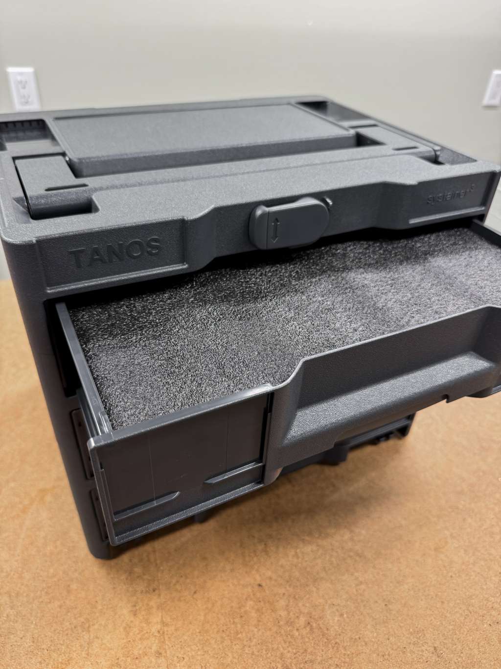 Systainer³ Short Drawer Kaizen Foam Base Layer - 57 mm (all black)