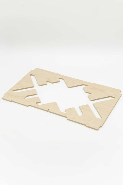 Systainer³ L Base Insert with Cross Cutout - 1/4" Plywood