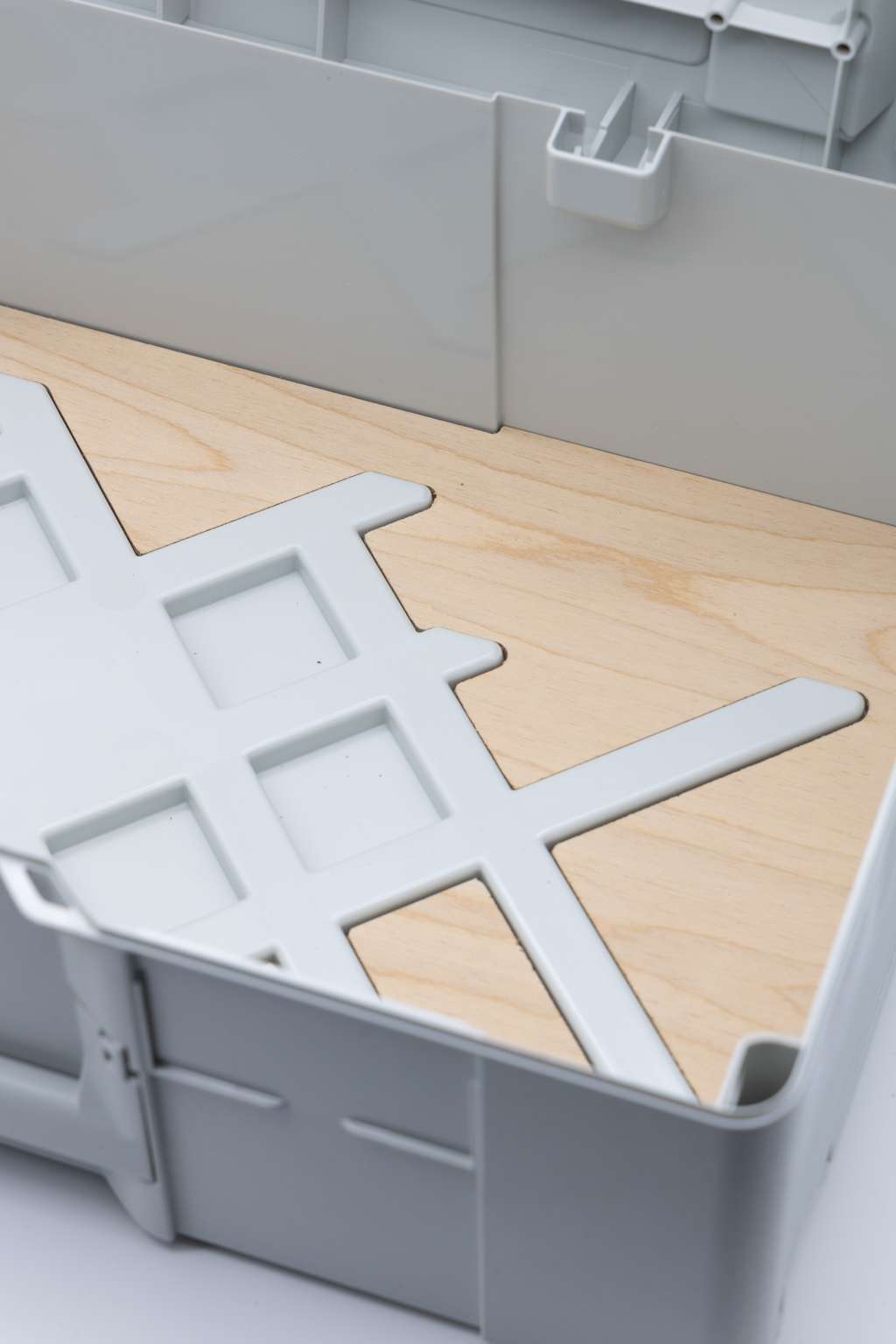 Systainer³ L Base Insert with Cross Cutout - 1/4" Plywood