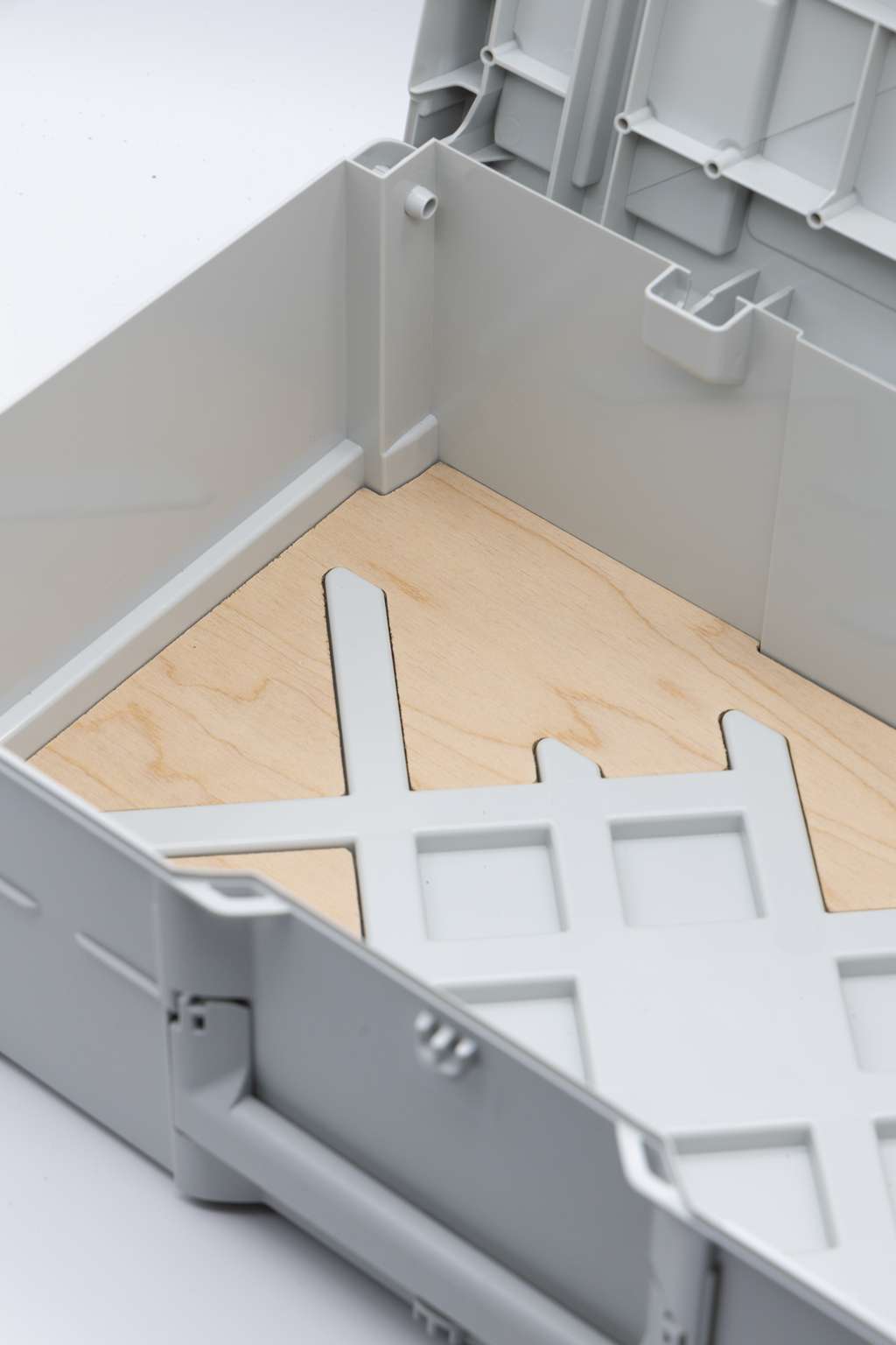 Systainer³ L Base Insert with Cross Cutout - 1/4" Plywood