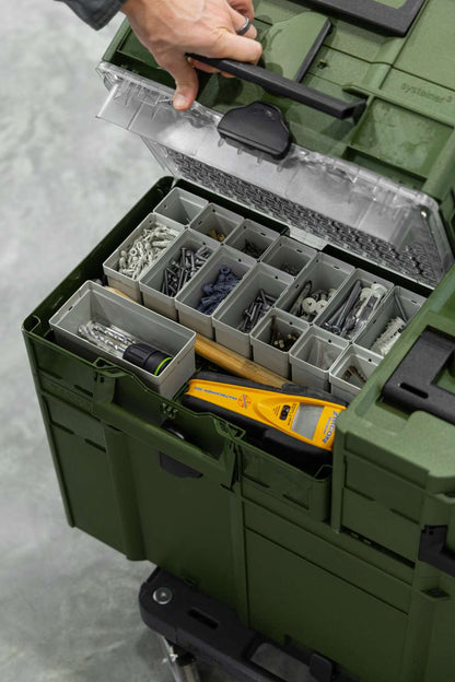 Systainer³ Organizer M 89 with 22 Insert Boxes, Olive Green