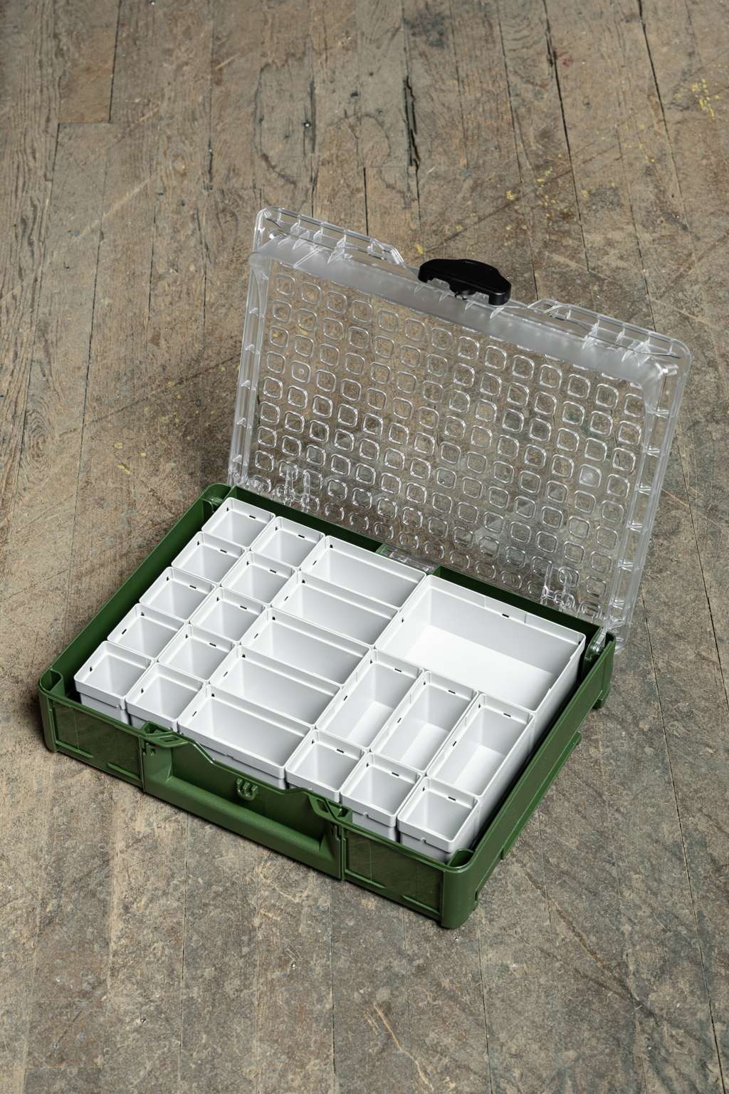 Systainer³ Organizer M 89 with 22 Insert Boxes, Olive Green