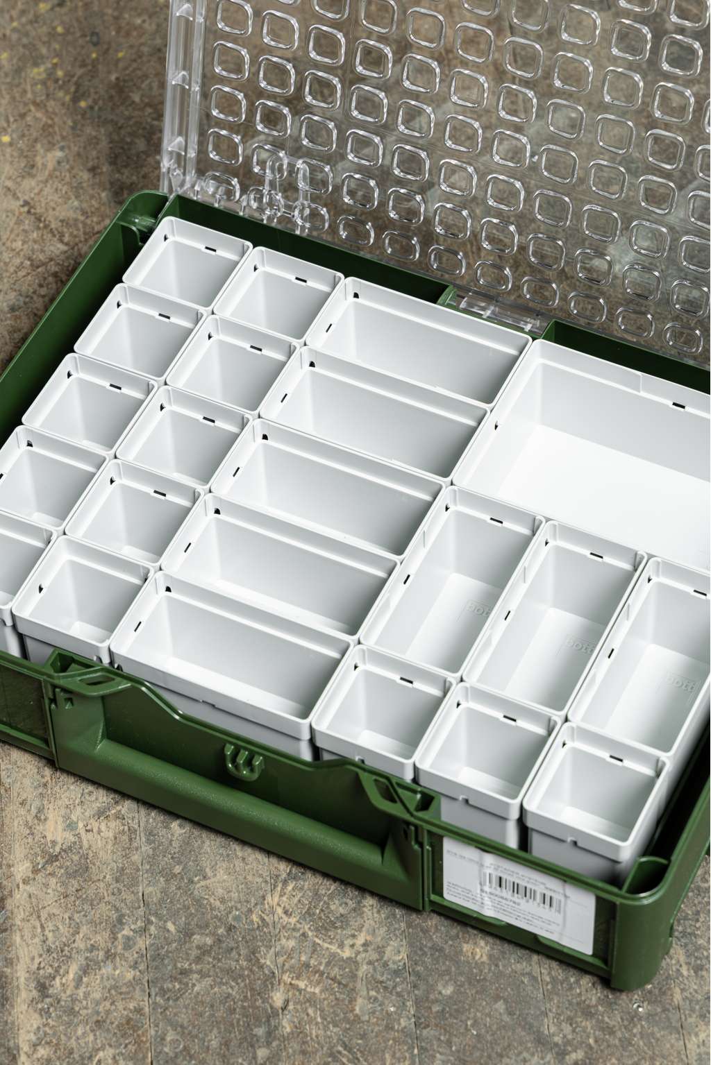 Systainer³ Organizer M 89 with 22 Insert Boxes, Olive Green