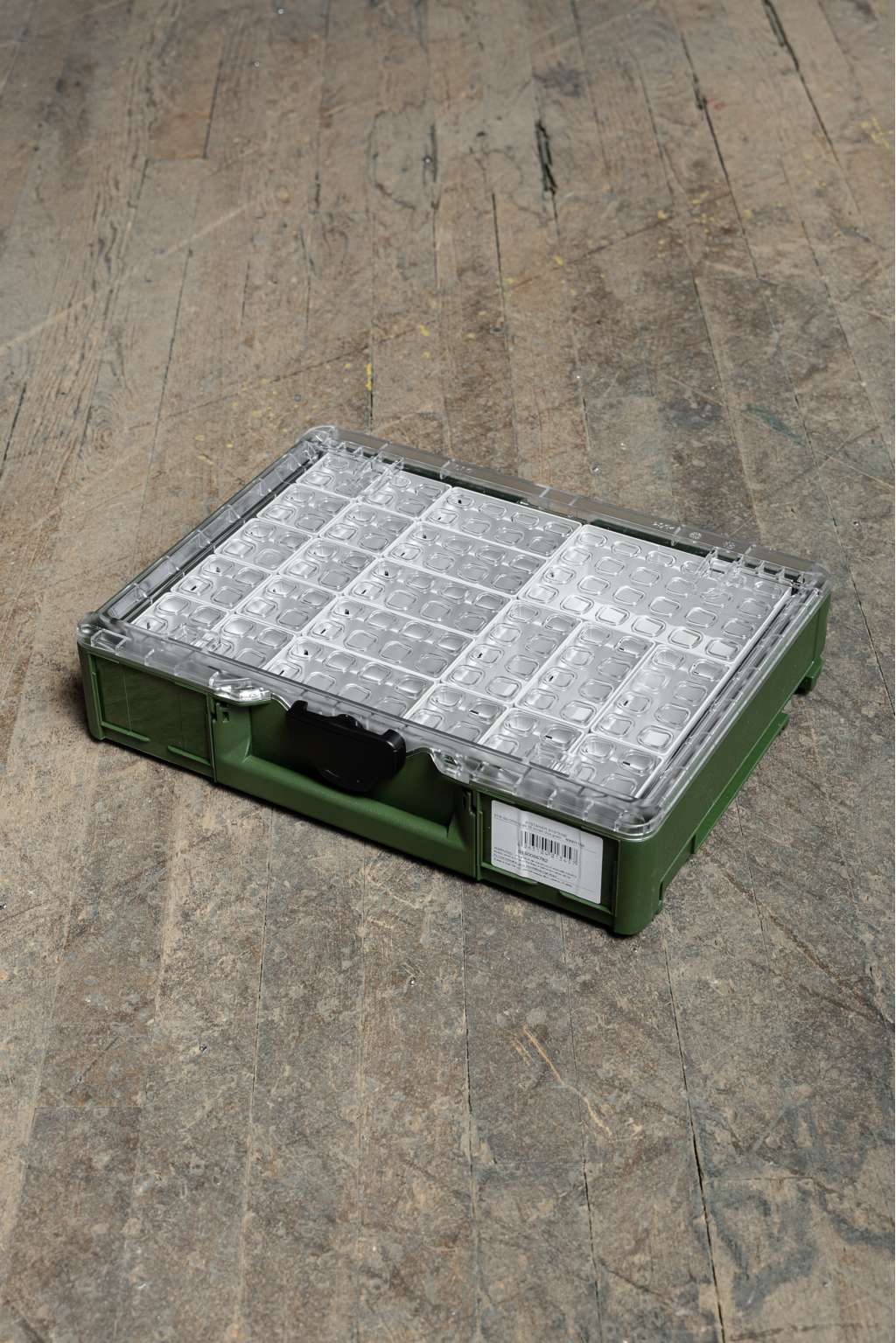 Many 角ストッカー Systainer³ Organizer M 89 with 22 Insert Boxes, Olive Green