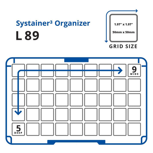 Systainer³ Organizer L 89 Empty